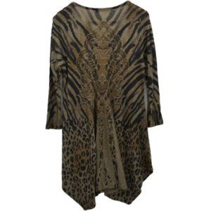 Cactus Lightweight Tunic Sharkbite Sides Size M